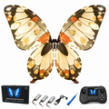 Yellow RC Flying Butterfly – Bionic Flapping Wing Ornithopter with LED