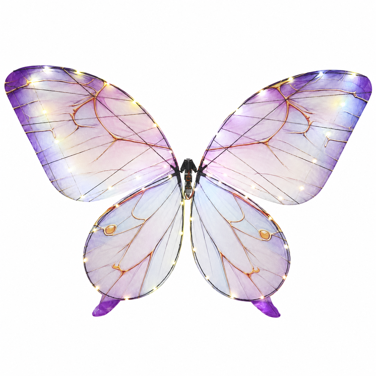 Purple RC Flying Butterfly – Bionic Flapping Wing Ornithopter with LED