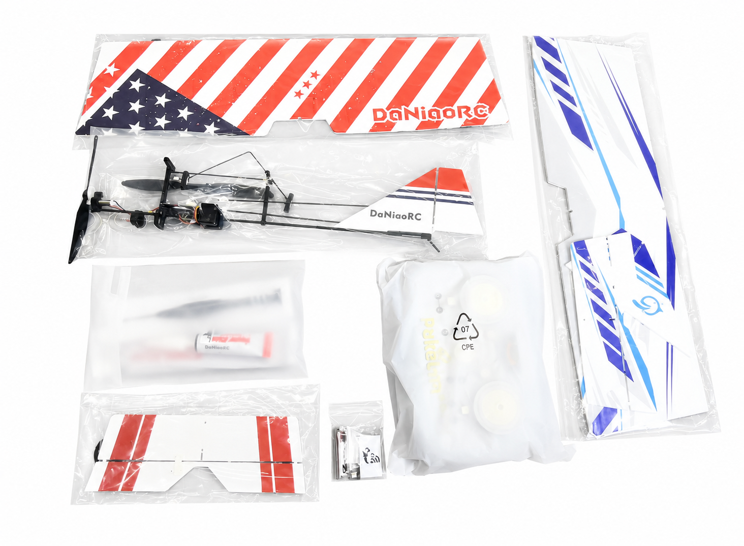 DaNiao RC 360mm 3CH Beginner RC Glider RTF