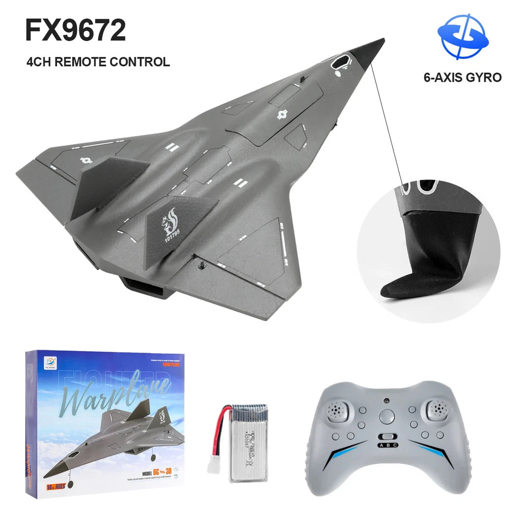 FX9672 RC Airplane SR-72  30mm EDF Jet RTF & Safe