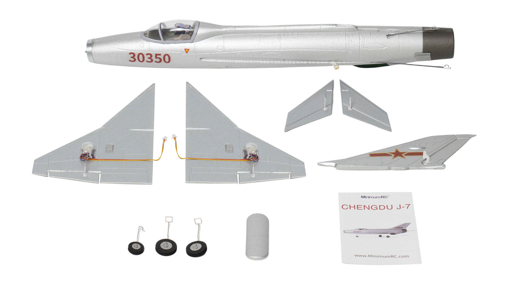MinimumRC ChengDu J-7 30mm Brushless EDF Jet RTF