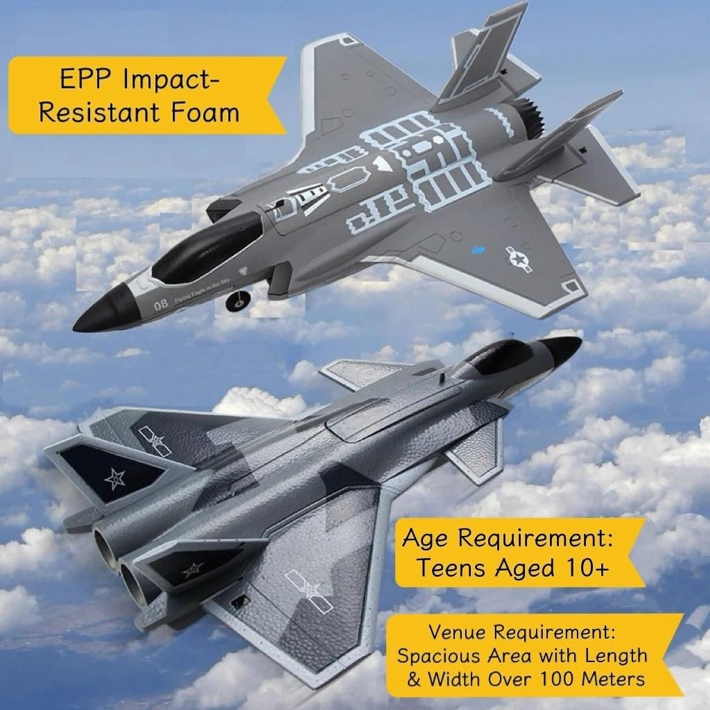 FX9631 RC F-35 Ducted Fan Fighter 4CH Brushless Motor, RTF