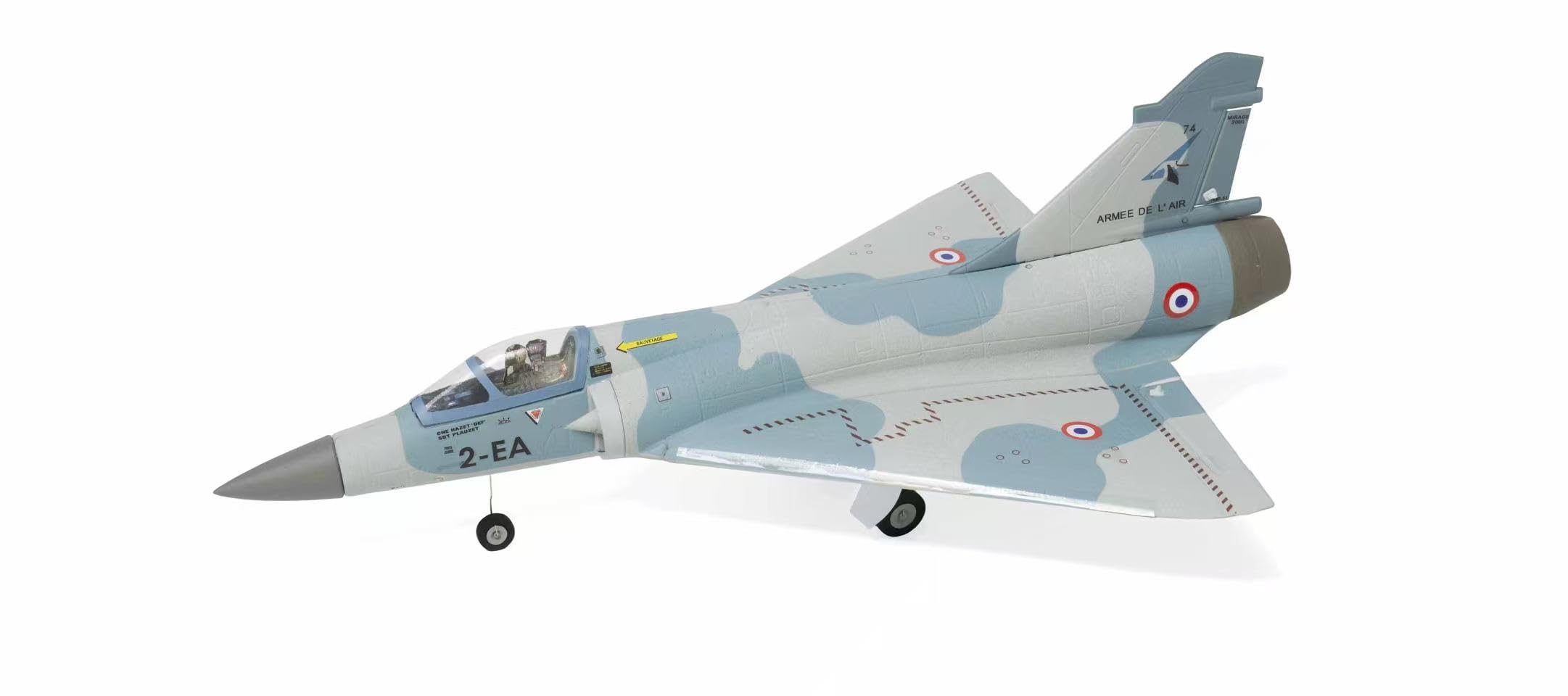 MinimumRC Jet Plane Mirage 2000 Brushless 30mm EDF 4 Channel RTF/BNF/PNP