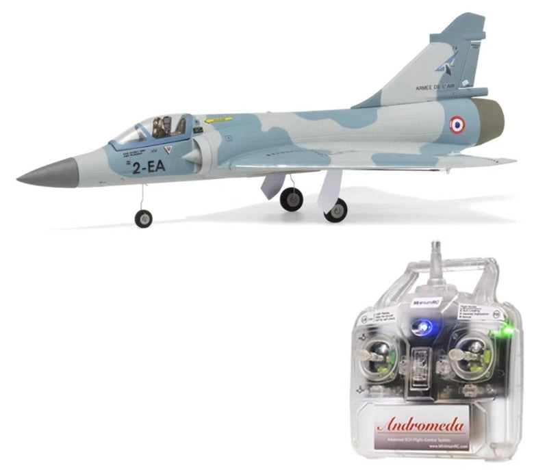 MinimumRC Jet Plane Mirage 2000 Brushless 30mm EDF 4 Channel RTF/BNF/PNP