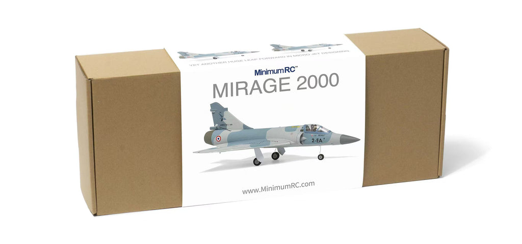 MinimumRC Jet Plane Mirage 2000 Brushless 30mm EDF 4 Channel RTF