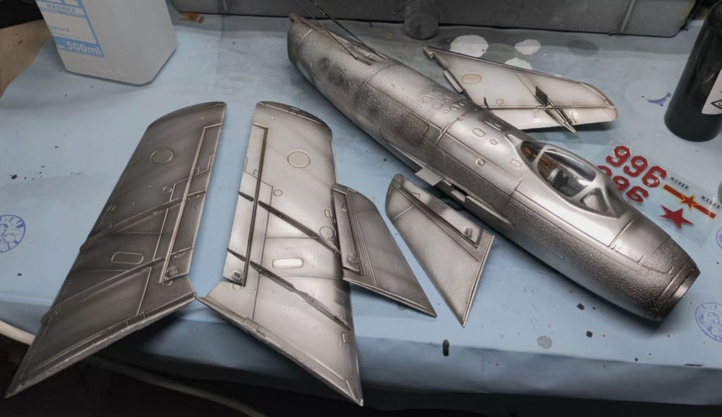 MiG-15 RC Jet – Custom Weathering Showcase & Upgrade Service