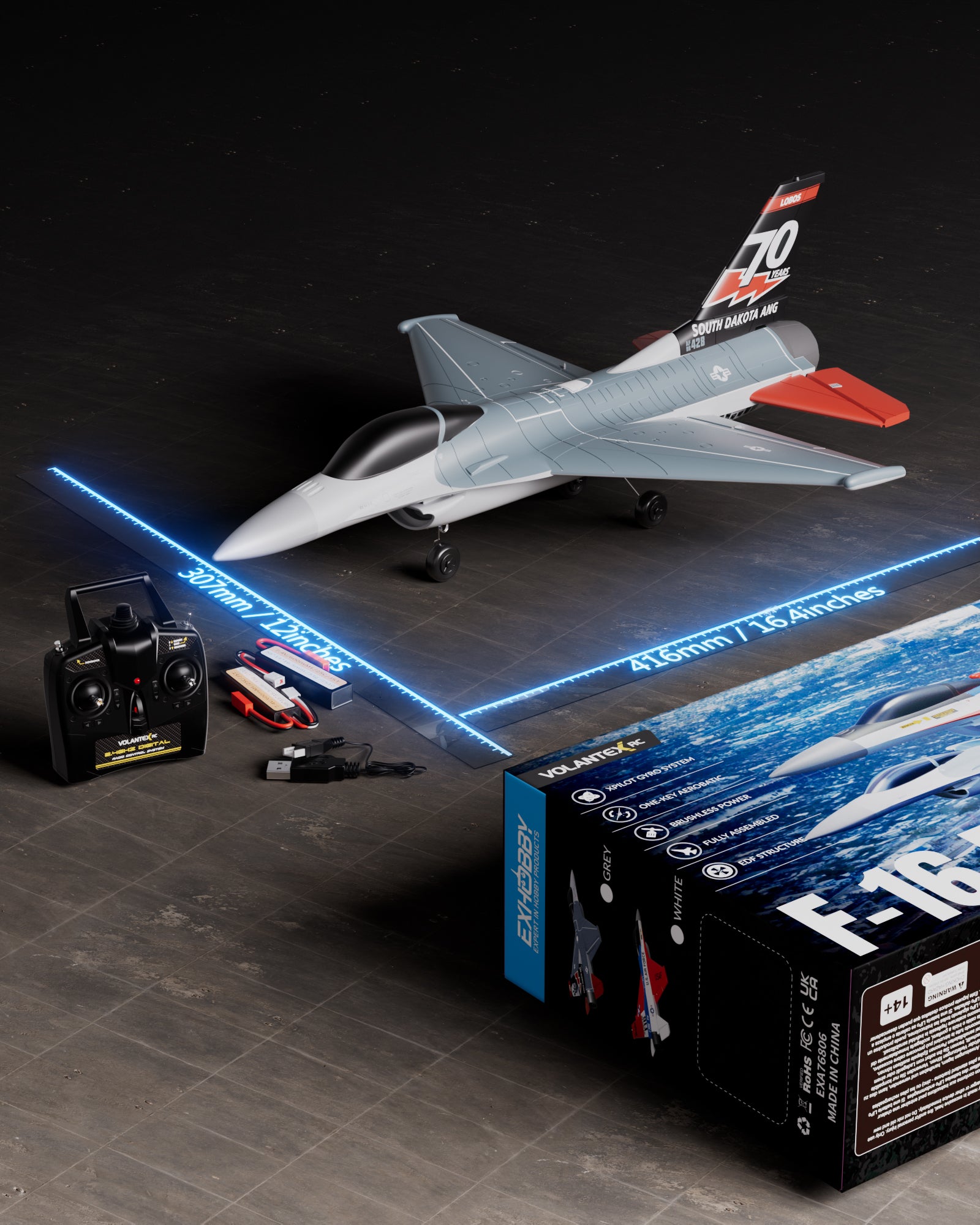 Volantex F16  30mm EDF Brushless Power RTF
