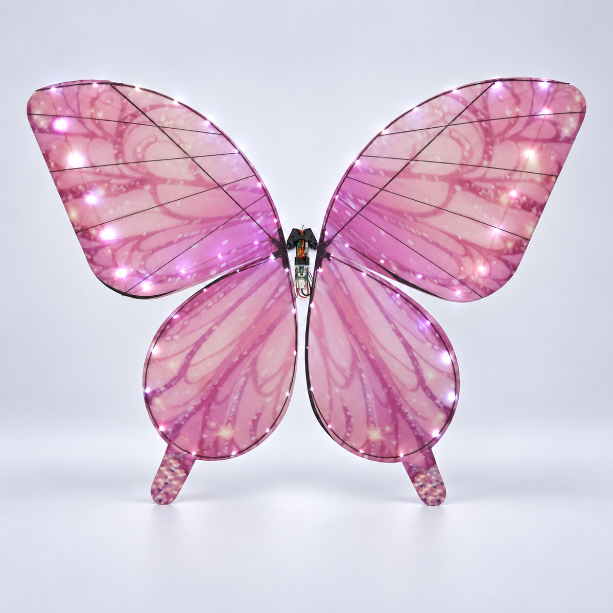 Pink RC Bionic Flapping-Wing Butterfly – Basic | LED Lights