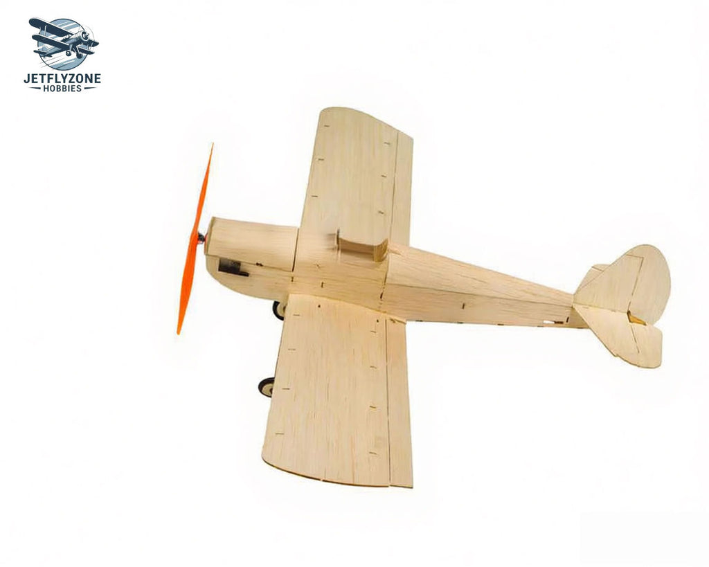 Balsa Wood Electric RC Airplane Wanderer Micro Fixed-Wing Indoor, 460mm Wingspan