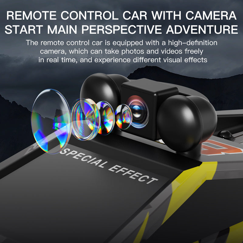 RC Cybertruck with Camera & Screen Remote Controller
