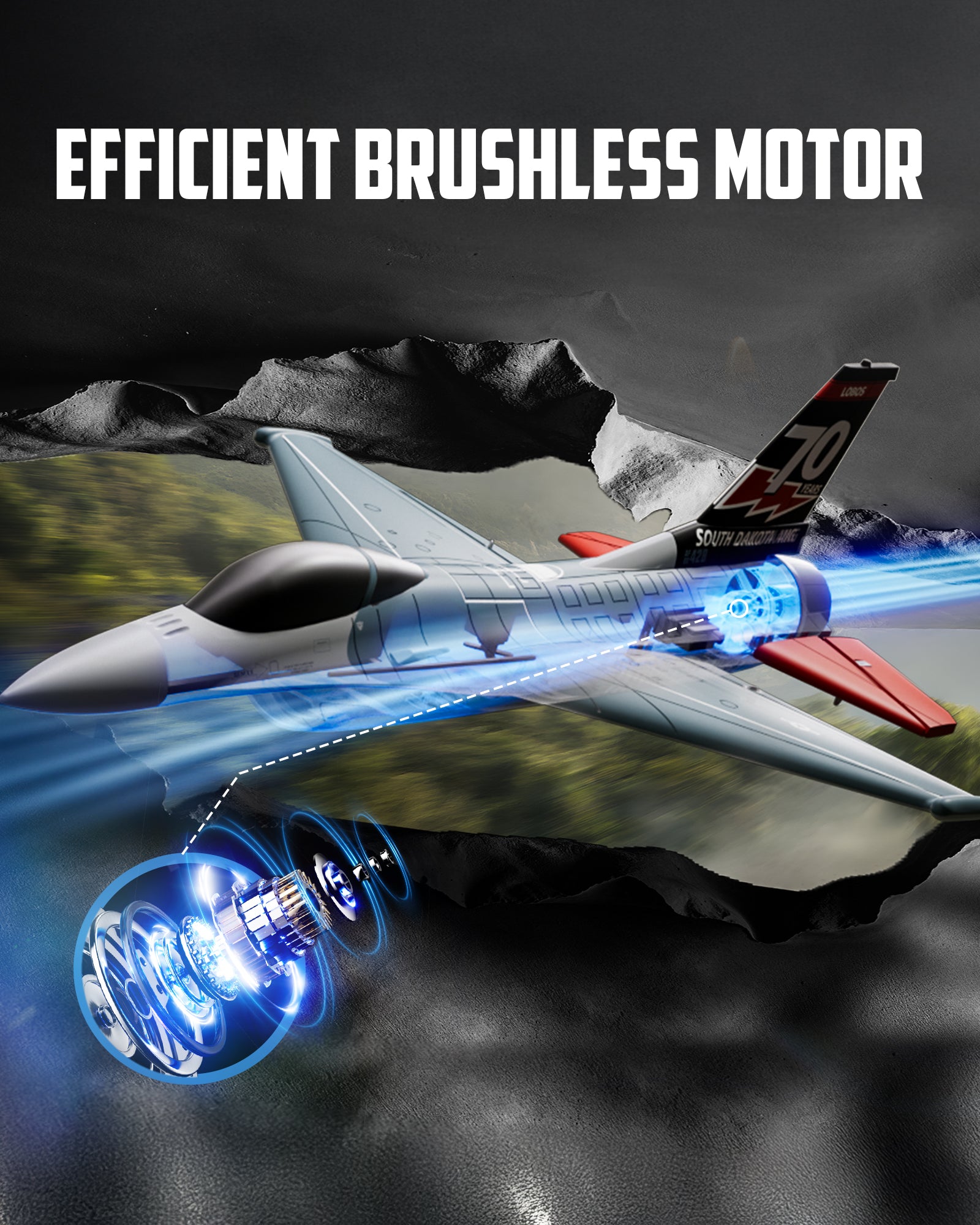 Volantex F16  30mm EDF Brushless Power RTF