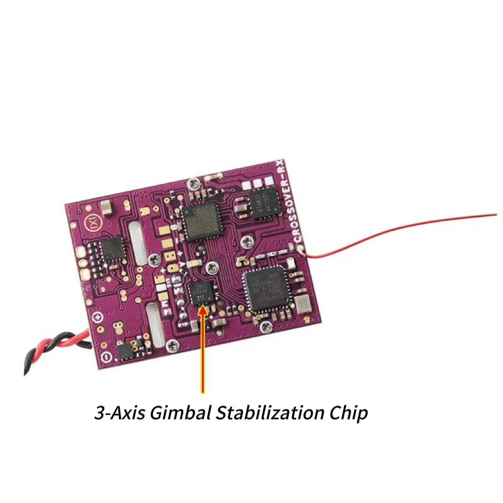 Micro RC Receiver DSMX/2 5A Brushless ESC SR3X 3-Axis Stabilizer