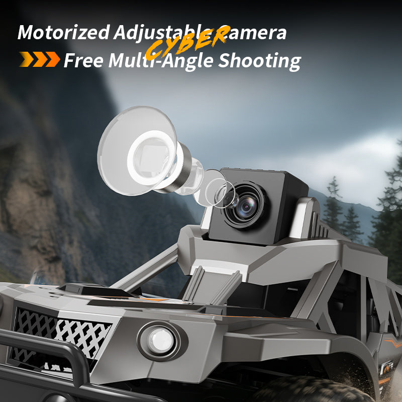 RC Off-Road Car with FPV Camera, Screen Remote Controller & LED Lights