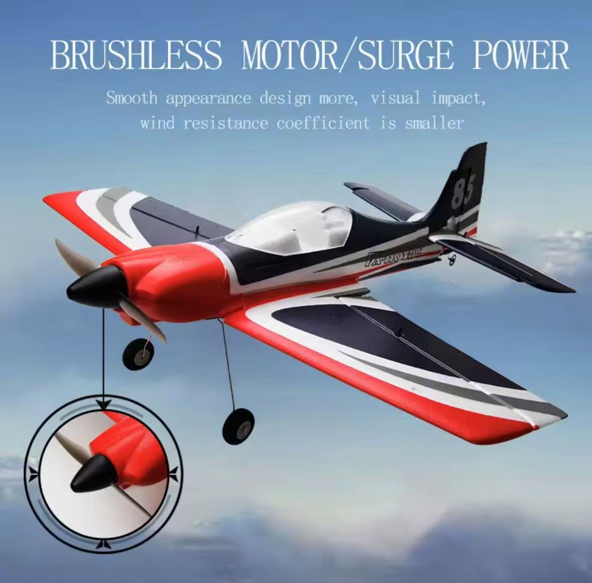 RC Plane FX9607 5CH, 3D/ 6G Red Bull 500mm WingSpan, RTF