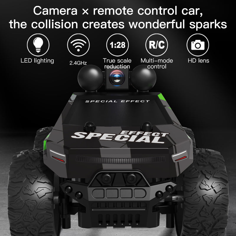 RC Cybertruck with Camera & Screen Remote Controller