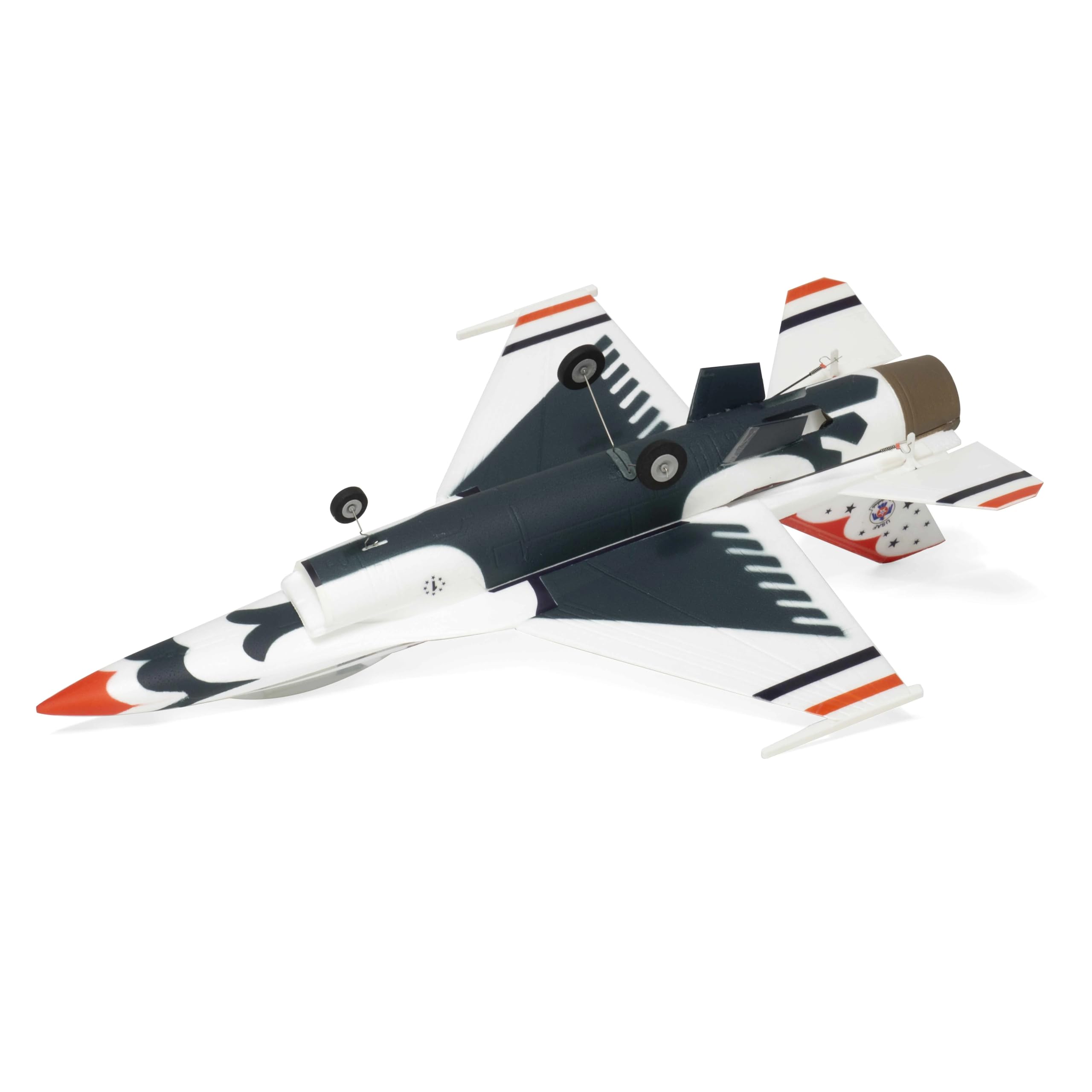 MinimumRC Plane F-16 30mm EDF RTF Jet SAVS™ 290mm Wingspan EPS Foam