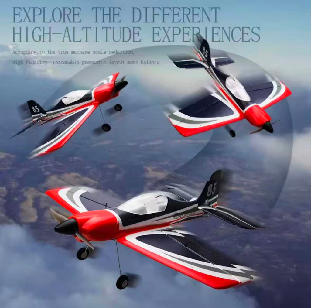 RC Plane FX9607 5CH, 3D/ 6G Red Bull 500mm WingSpan, RTF