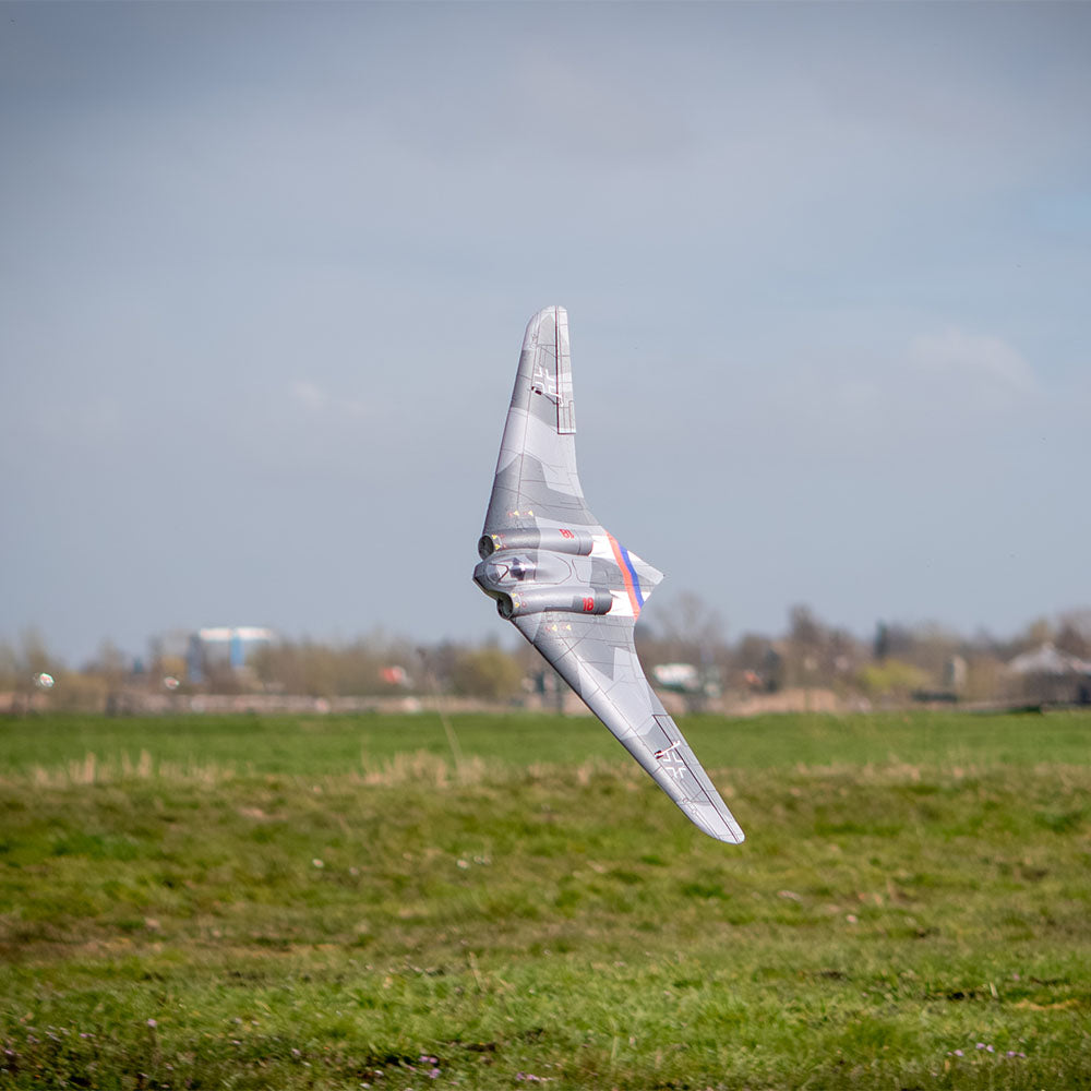 Horten Ho 229 RC Plane PNP, 35mm EDF, 813mm Wingspan Steerable Gear