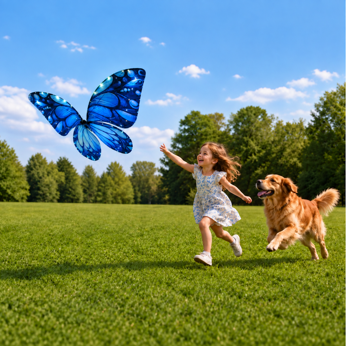 2-Pack Bionic Flapping-Wing Butterflies – Basic | LED Lights, FlySky Transmitter & Aluminum Case
