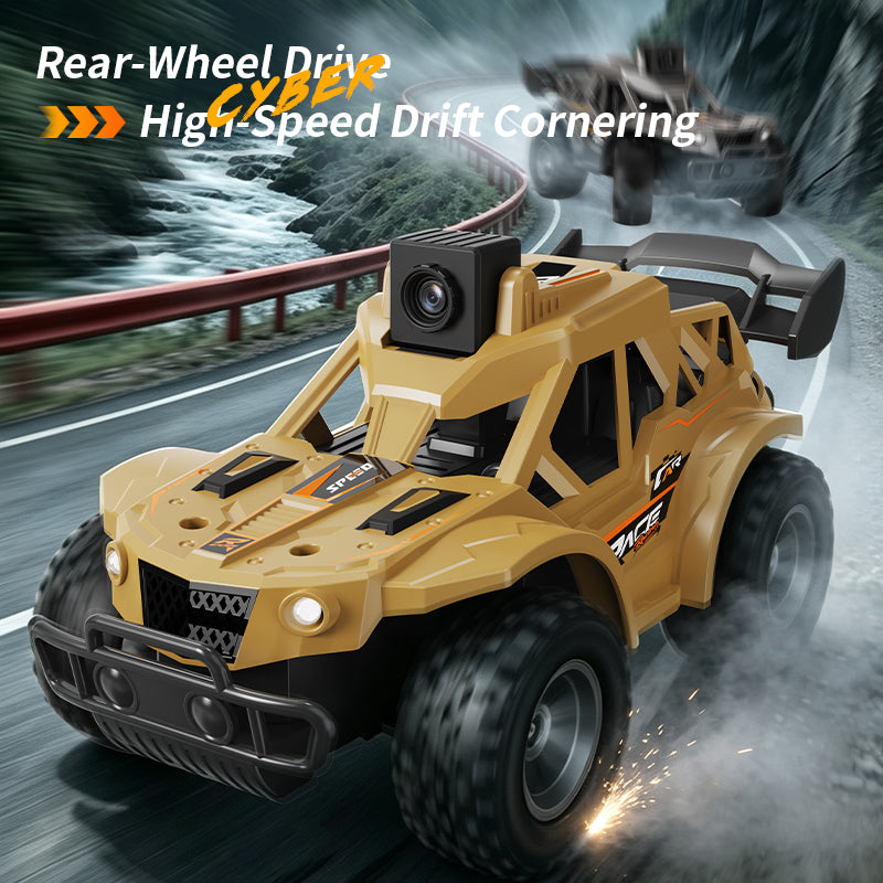 RC Off-Road Car with FPV Camera, Screen Remote Controller & LED Lights