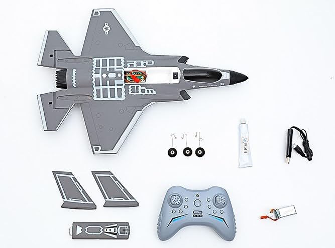 FX9631 RC F-35 Ducted Fan Fighter 4CH Brushless Motor, RTF