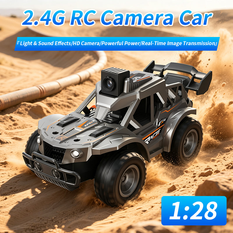 RC Off-Road Car with FPV Camera, Screen Remote Controller & LED Lights