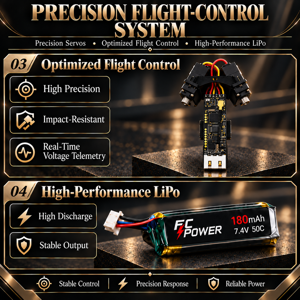 2-Pack Bionic Flapping-Wing Butterflies – Event Version | LED Lights, FlySky Transmitter & Aluminum Case