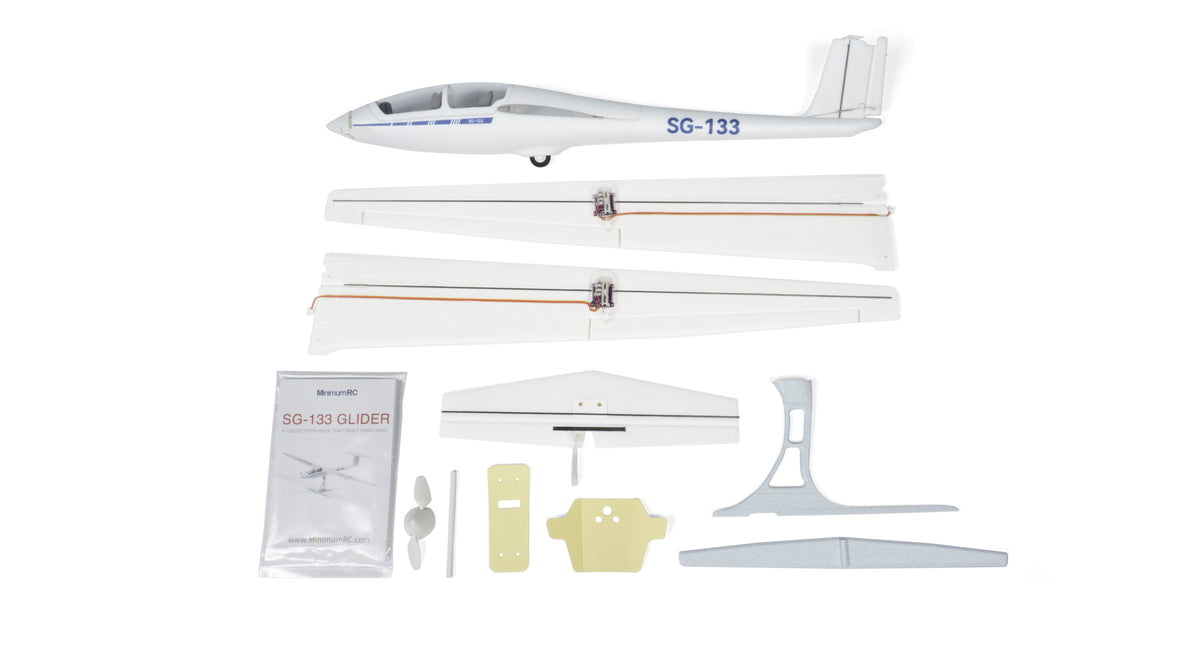 MinimumRC SG-133 Glider 820mm 4CH Ultra-light Scale Glider