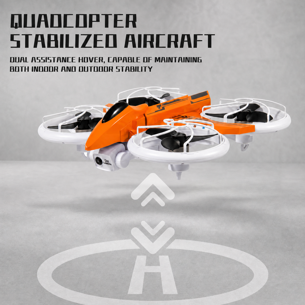 Mini RC Drone with Screen Controller,  LED Lights, 4K Cam, RTF