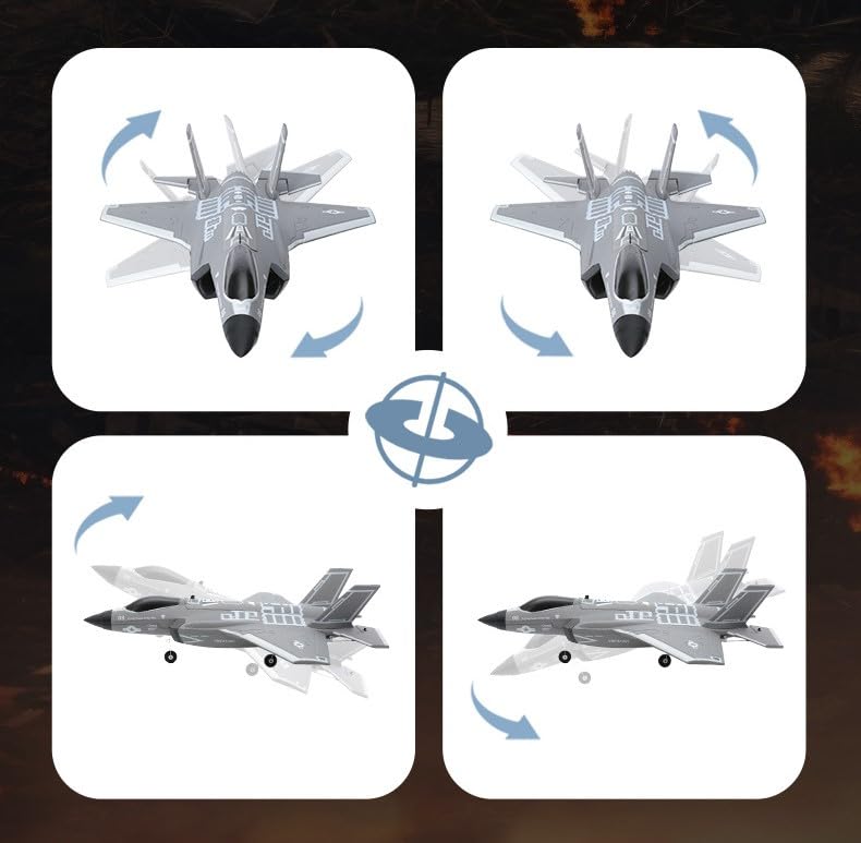 FX9631 RC F-35 Ducted Fan Fighter 4CH Brushless Motor, RTF