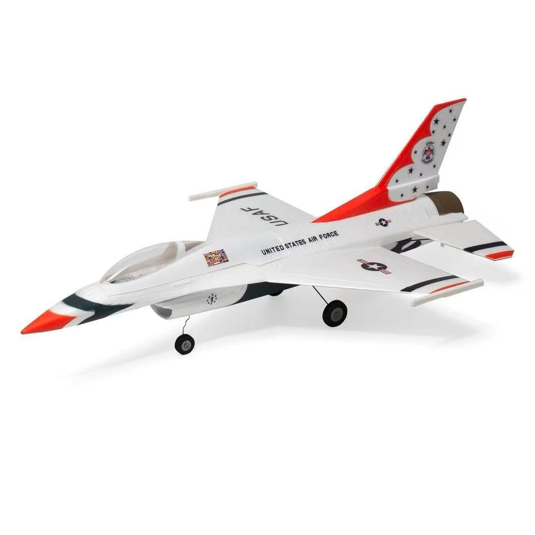 MinimumRC Plane F-16 30mm EDF RTF Jet SAVS™ 290mm Wingspan EPS Foam
