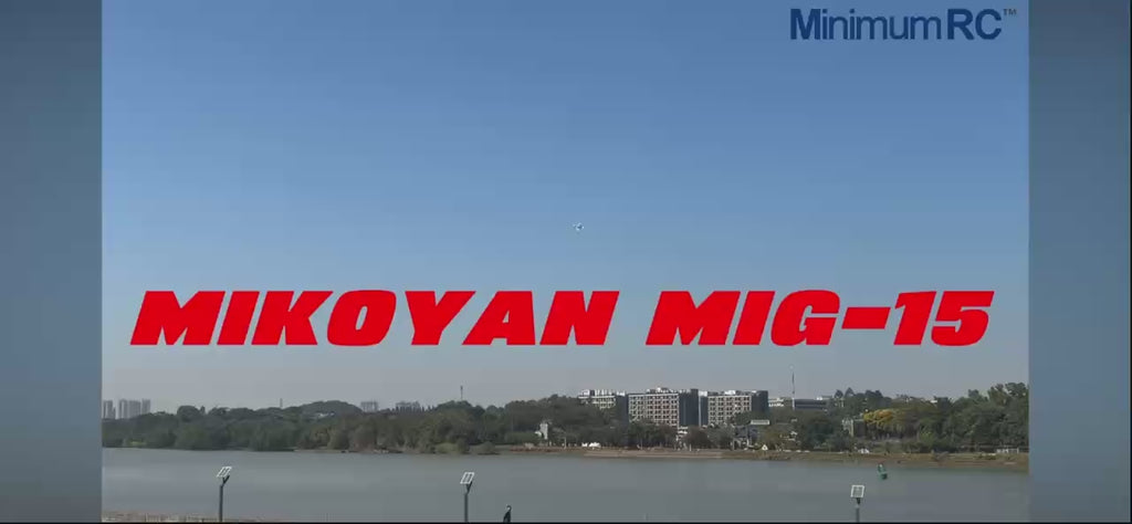 MinimumRC MIG-15 4CH 400mm Wingspan 30mm EDF, RTF